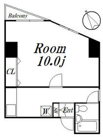 ベルメゾン西荻の間取り