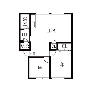 セシル若宮の間取り