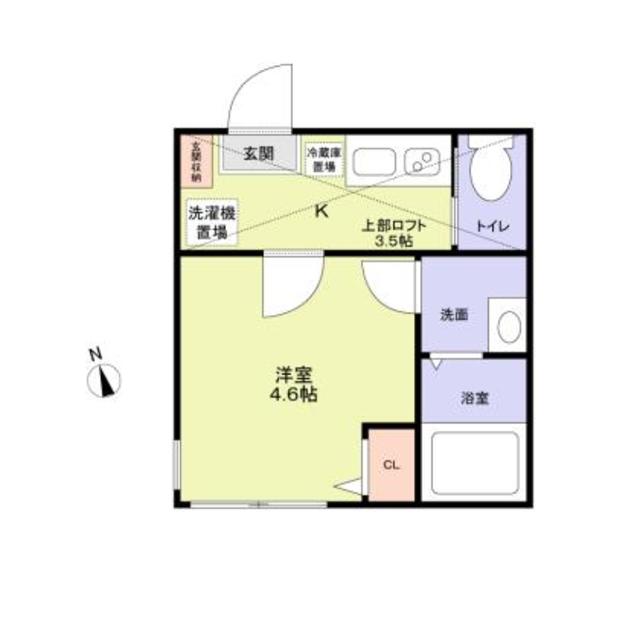 (仮称)ScrubLagoon栗谷3丁目の間取り