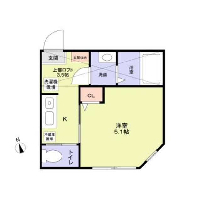 (仮称)ScrubLagoon栗谷3丁目の間取り