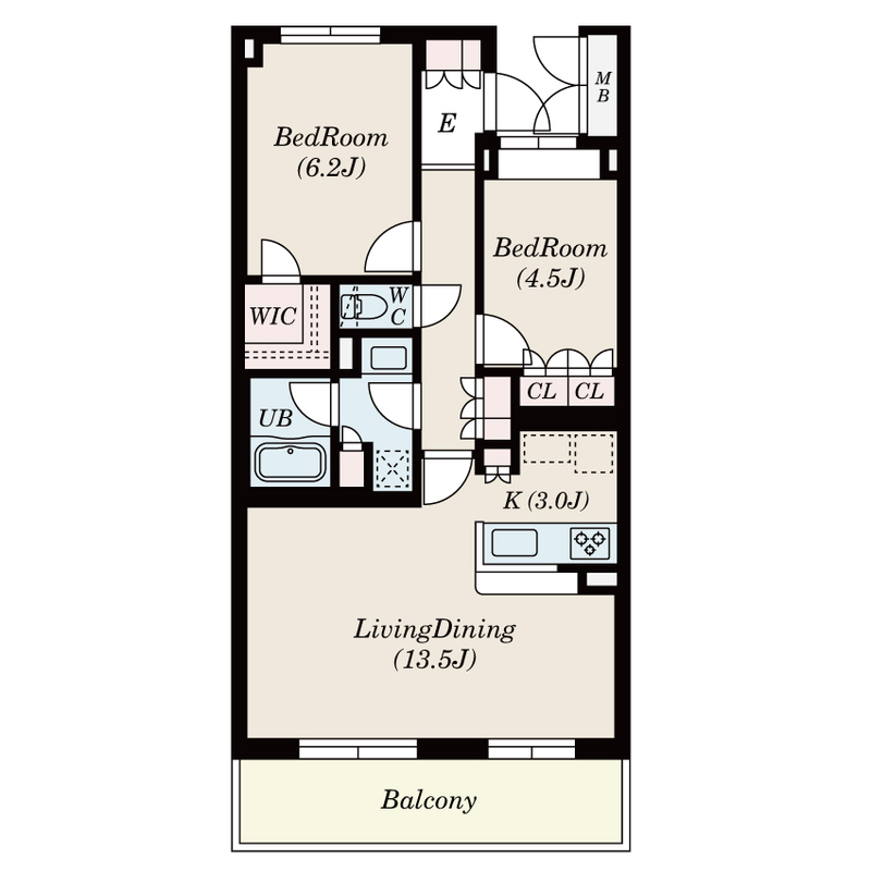 S-FORT横浜青葉台の間取り