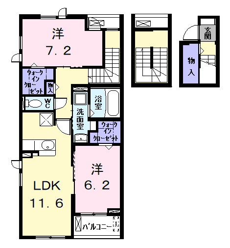 ファミール本郷の間取り