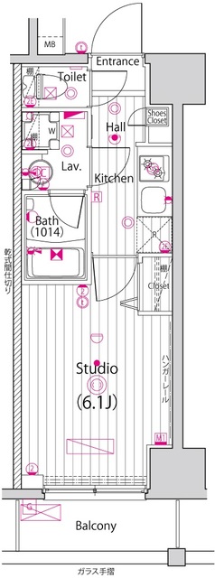 ガーラ新横浜グランドステージの間取り