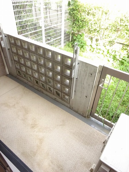 12/14 バルコニー