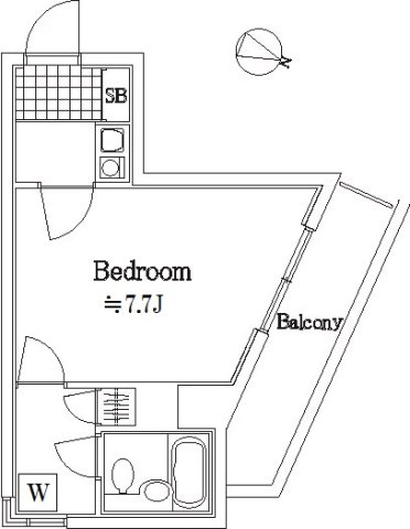 横浜南ダイカンプラザCityの間取り