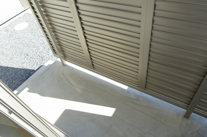 12/24 バルコニー