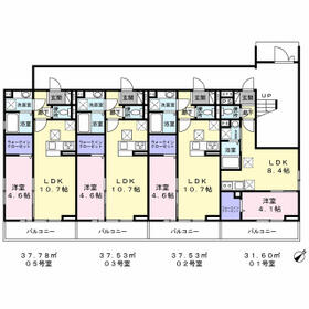 Sea Shinurayasu(シー 新浦安)の間取り