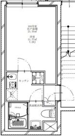 フラシア新蒲田の間取り