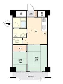 シャンボール新松戸の間取り