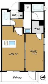 リュセル・サーラ中野中央の間取り