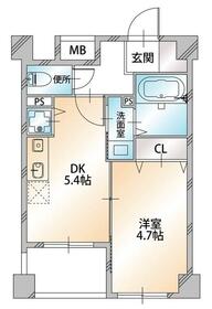 マルメゾン浅草橋の間取り