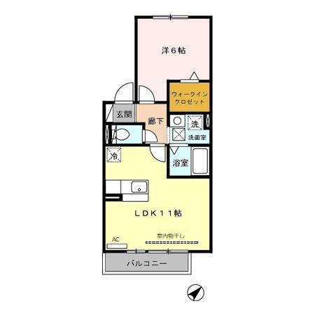 リビングタウン浅羽の間取り
