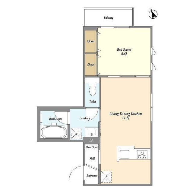 Amis学芸大学の間取り