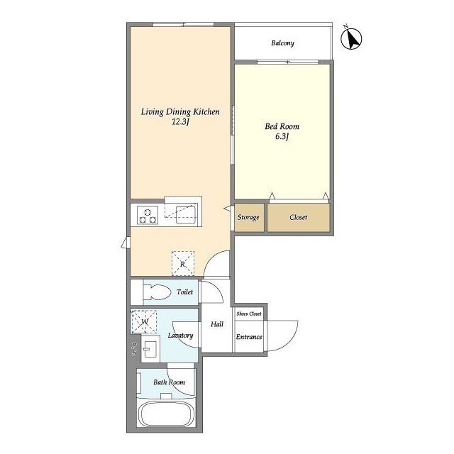 Amis学芸大学の間取り