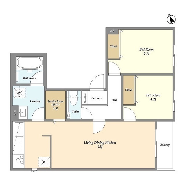 Amis学芸大学の間取り