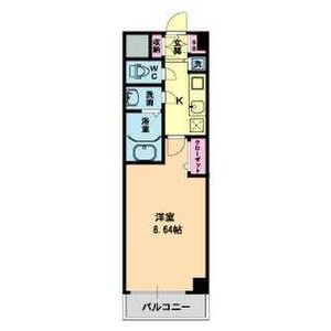 AZURE ESAKAの間取り