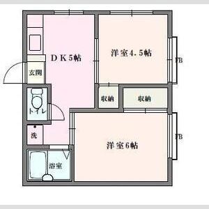ラシェール鎌ヶ谷の間取り