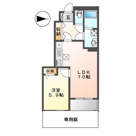 アムールの間取り