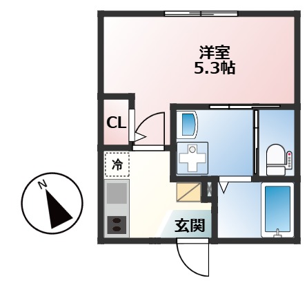 Linoa TSURUGAMINE(リノア鶴ヶ峰)の間取り