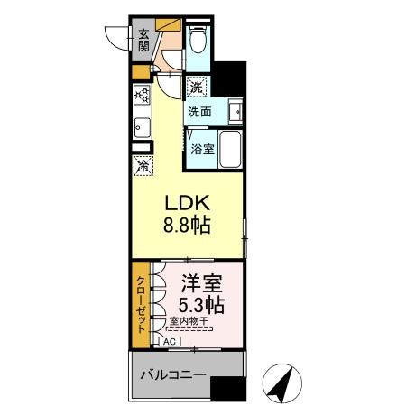 D-ROOM千葉中央の間取り