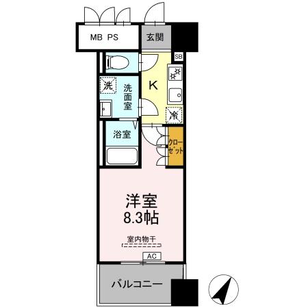 D-ROOM千葉中央の間取り