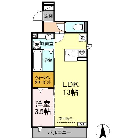バーディー穂積の間取り
