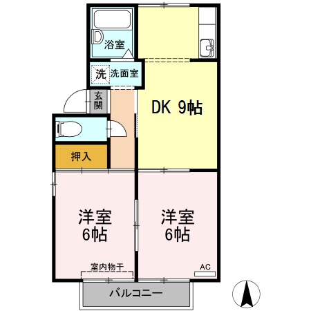 ファミール堀部の間取り