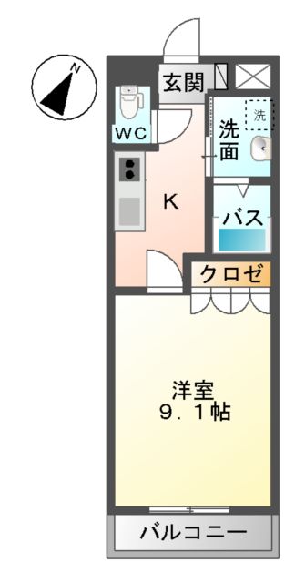 メゾン・ド・Rの間取り