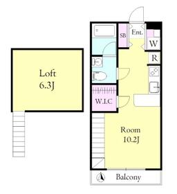 ブラウンヒルAの間取り