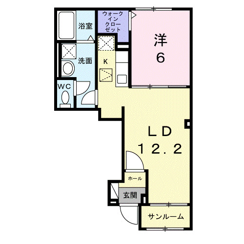 ヴィラ セレーノの間取り