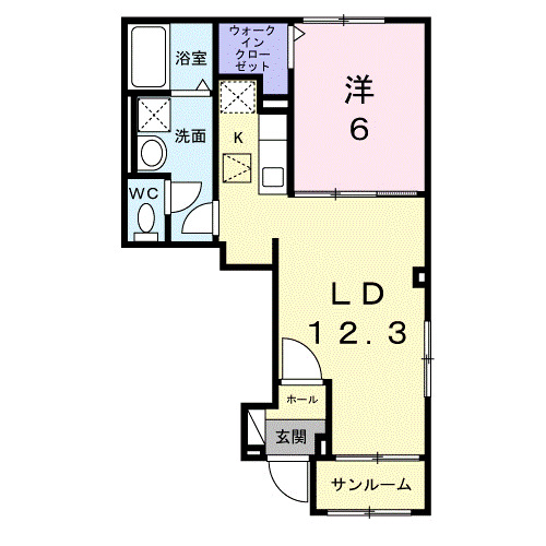 ヴィラ セレーノの間取り