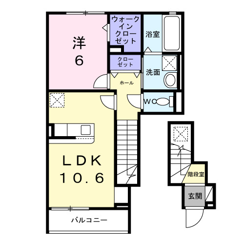 ヴィラ セレーノの間取り