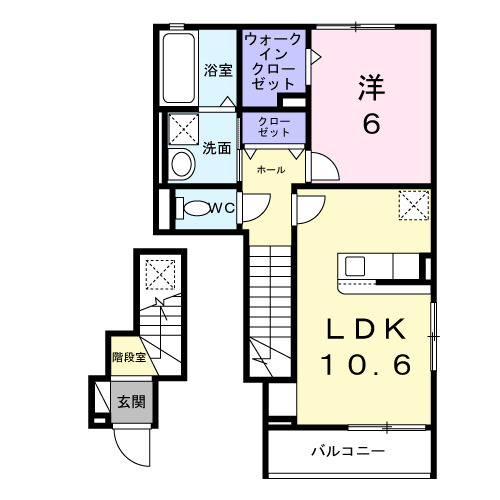 ヴィラ セレーノの間取り