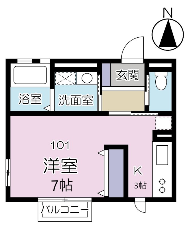 フィオーレ桜ヶ丘の間取り