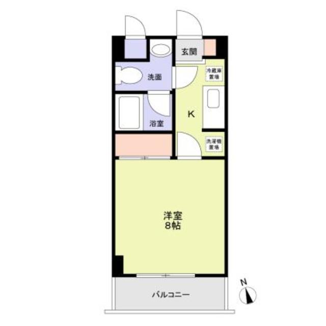 ヴィヴァーチェ日吉の間取り