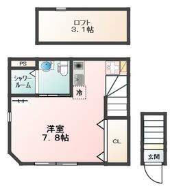 Glanz綾瀬Ⅱの間取り