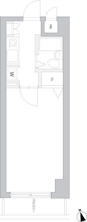 フェニックス芝公園の間取り