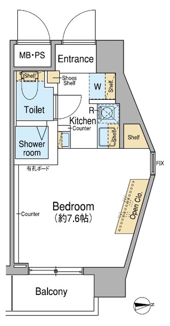 Fuu Oimachi by LATIEの間取り