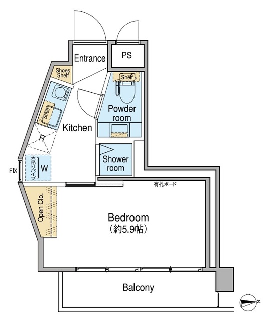 Fuu Oimachi by LATIEの間取り