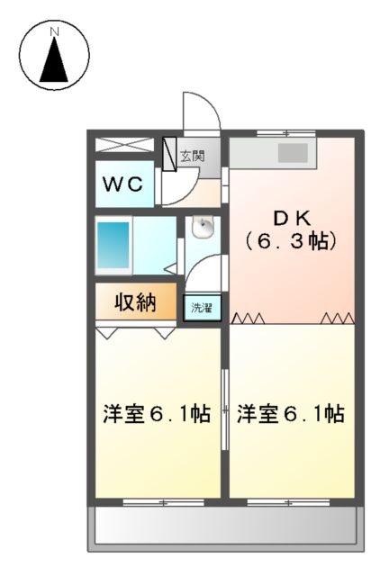 コンフォール・21の間取り