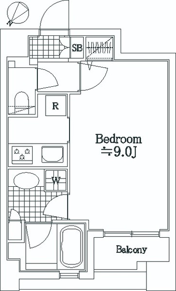 デュオ・スカーラ常盤台の間取り