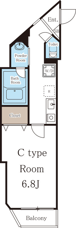 ブリュネーゼ三軒茶屋の間取り