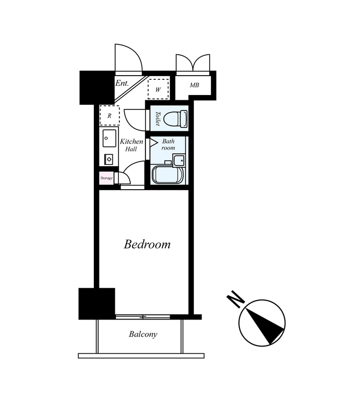 ルーブル西五反田の間取り