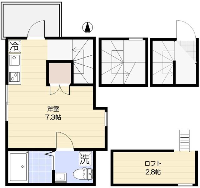 ヒルテラス神楽坂の間取り