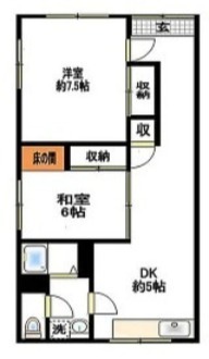 クロノス上星川の間取り