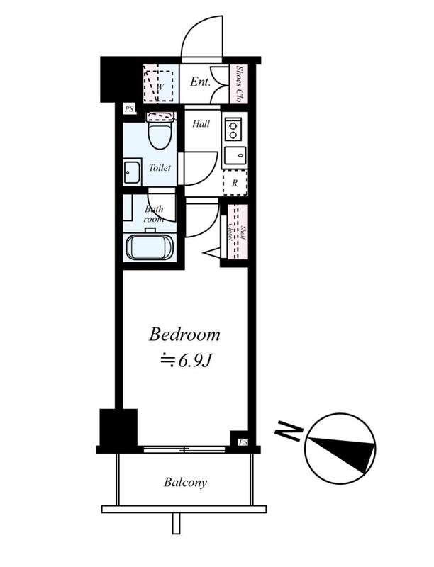 GROWS横浜阪東橋の間取り