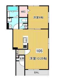 Early Springの間取り