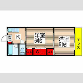 ジェニファー勝田台の間取り