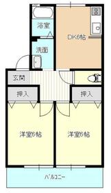 メゾン竹富の間取り