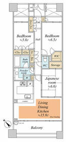 グランアルト加賀の間取り